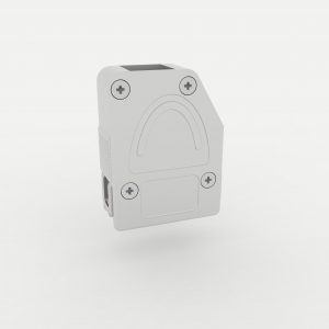 104 Haube Metallisiert Quick Lock kurz