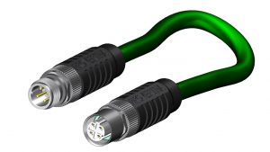 Umspritzte Profinet M12 Verbindungsleitungen