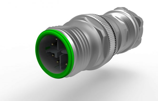 M12 V4A X 10Gbit Ethernet Kabelverschraubung